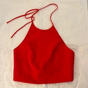 Alice & Olivia Halter Top